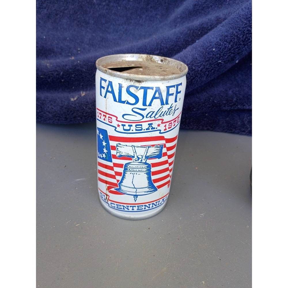 Falstaff Salutes Bi Centennial USA 1976-1970 Pull Tab